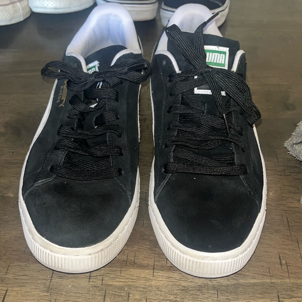 Men’s Puma Black Suede Shoe